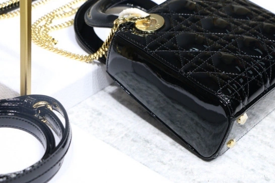 Tony Luxuries Cow Mini With diro leather patent Lady 0815